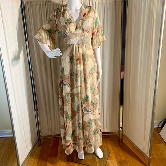 Glamorous Dresses & Skirts - Botanical Pattern Maxi Dress